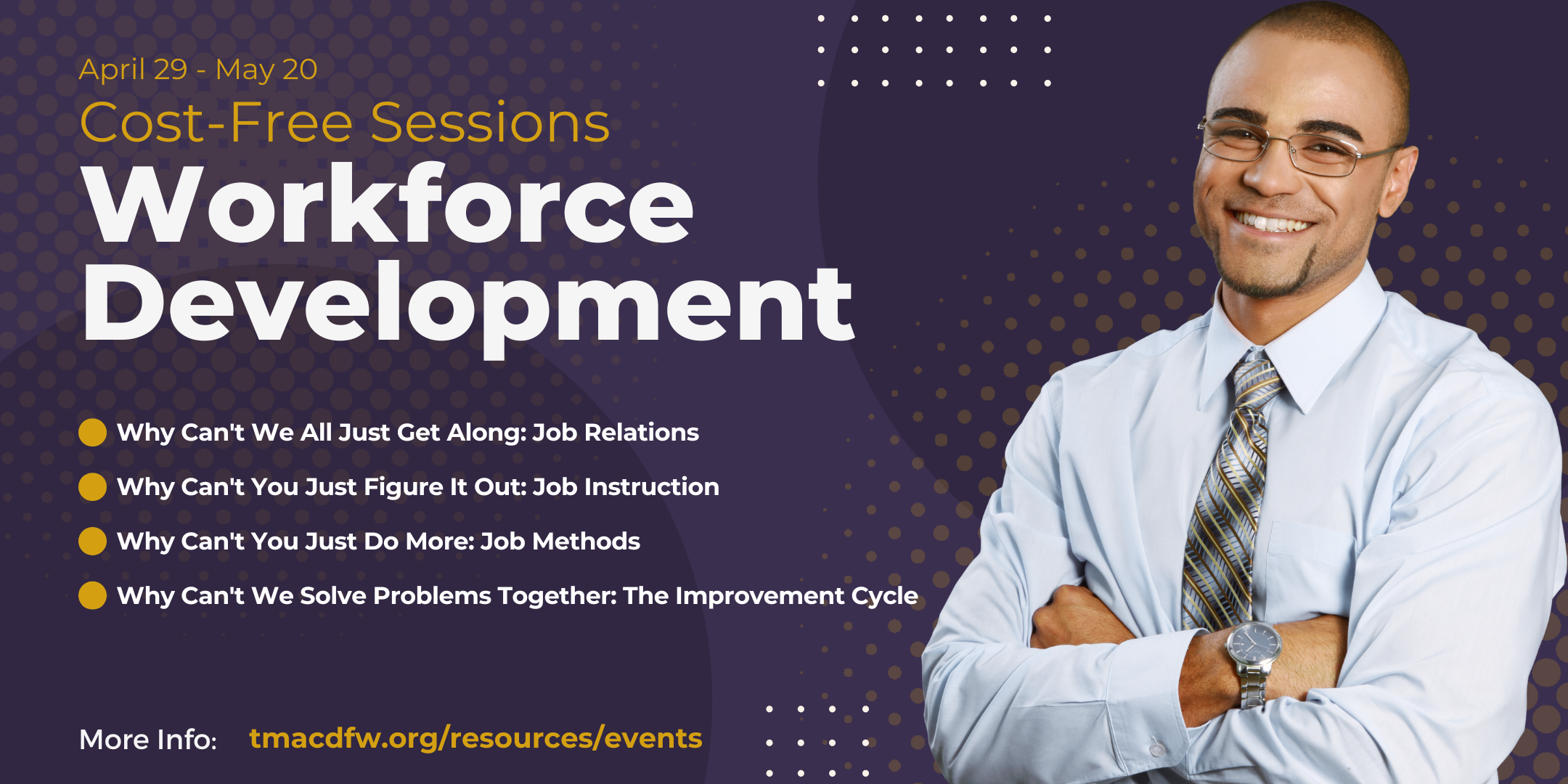 Workforce Development workshop banner
